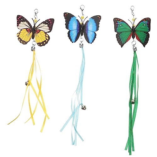 Beaupretty Schmetterlings-katzenspielzeug Ersatzteile 3er-Pack Leicht Und Flexibel Für Katzen Zum Necken Beaupretty Schmetterlings-katzenspielzeug Ersatzteile 3er-Pack Leicht Und Flexibel Für Katzen Zum Necken von Beaupretty