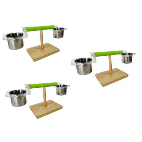 Beaupretty 3 Stücke Papagei Stehen Klettern Spielzeug Lebensmittel Schüssel Rack Pet Training Stand Für Nymphensittiche Sittiche Vögel Beaupretty 3 Stücke Papagei Stehen Klettern Spielzeug Lebensmittel Schüssel Rack Pet Training Stand Für Nymphensittiche Sittiche Vögel von Beaupretty
