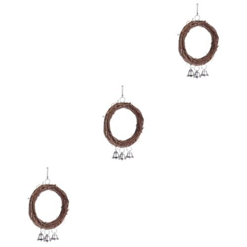 Beaupretty 3 Stücke Vogel Papagei Schaukel Spielzeug Pet Kauen Spielzeug Natürliche Rattan Material Vögel Beaupretty 3 Stücke Vogel Papagei Schaukel Spielzeug Pet Kauen Spielzeug Natürliche Rattan Material Vögel von Beaupretty