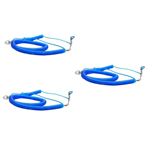 Beaupretty 3St Papageien-Leine-Set Vogelleinen-Kit Stahldraht Trainingsseil Seil verpassen Suite von Beaupretty