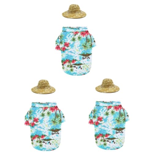 Beaupretty 3-teiliges Hundebekleidungsset Mit Mütze Und Hemd Sicher Und Bequem Für Hunde Und Katzen Größe L Beaupretty 3-teiliges Hundebekleidungsset Mit Mütze Und Hemd Sicher Und Bequem Für Hunde Und Katzen Größe L von Beaupretty