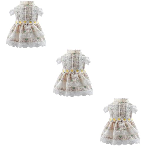 Beaupretty 3-teiliges Modisches Blumenkleid Rock Für Welpen Hundekleidung Entzückendes Welpenkleid Hundekleidung Hundewelpen Beaupretty 3-teiliges Modisches Blumenkleid Rock Für Welpen Hundekleidung Entzückendes Welpenkleid Hundekleidung Hundewelpen von Beaupretty