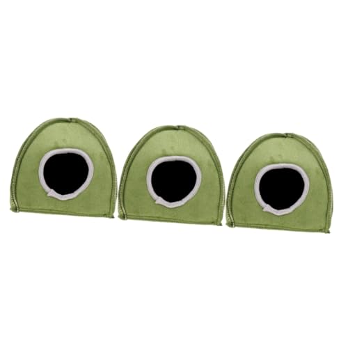 Beaupretty 3 Stücke Hamster Meerschweinchen Weiche Atmungsaktive Komfortable Nest Bett Haustier Zubehör von Beaupretty