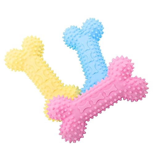 Beaupretty 3st Kauspielzeug Für Haustiere Welpenzahnknochen Kauspielzeug Zum Zahnen Von Welpen Gehirn Spielzeug Hundespielzeug Puzzle-Spielzeug Für Welpen Hundegummi Hundeknochen TPR Beaupretty 3st Kauspielzeug Für Haustiere Welpenzahnknochen Kauspielzeug Zum Zahnen Von Welpen Gehirn Spielzeug Hundespielzeug Puzzle-Spielzeug Für Welpen Hundegummi Hundeknochen TPR von Beaupretty