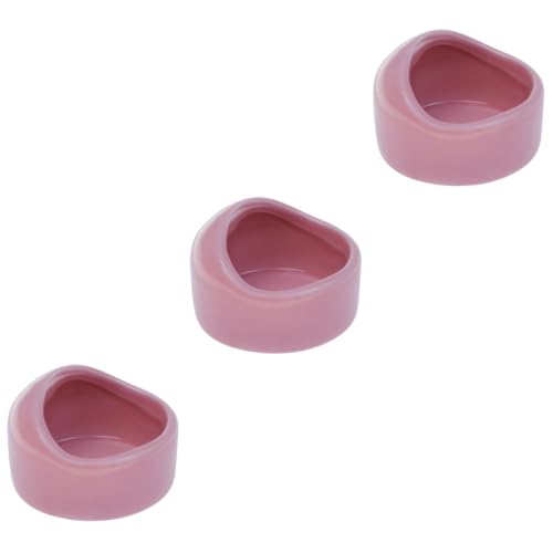 Beaupretty 3 Stücke Hamster Keramik Schüssel Kauen Beständig Langsam Fütterung Kompakte Für Trockenen Lebensmittel Snacks von Beaupretty
