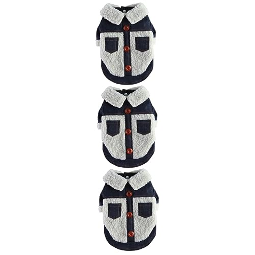 Beaupretty 3-teiliges Haustier- -zubehör Hundekleidung Stilvolle Und Warmhaltende Hundejacke Für Den Täglichen Gebrauch Beaupretty 3-teiliges Haustier- -zubehör Hundekleidung Stilvolle Und Warmhaltende Hundejacke Für Den Täglichen Gebrauch von Beaupretty