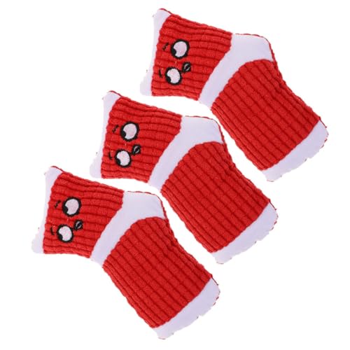 Beaupretty Quietschsocken Für Hunde Plüschsockenspielzeug Für Welpen Haustier-selbstdiversionsspielzeug Rot 3er-Set Beaupretty Quietschsocken Für Hunde Plüschsockenspielzeug Für Welpen Haustier-selbstdiversionsspielzeug Rot 3er-Set von Beaupretty