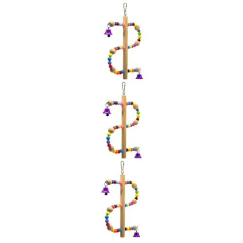 Beaupretty 3stücke Spielzeug Mit Holzperlen Kletterspielzeug Für Vögel Für Sittiche Und Kleine Papageien Fördert Spiel Und Im Vogelkäfig Beaupretty 3stücke Spielzeug Mit Holzperlen Kletterspielzeug Für Vögel Für Sittiche Und Kleine Papageien Fördert Spiel Und Im Vogelkäfig von Beaupretty