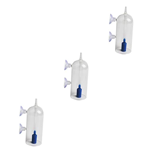 Beaupretty 3st Sauerstofflöser Für Aquarien Sauerstoffbelüftung Luft-kit Oller Diffusor Aquarium- Fisch Luftsprudler Für Aquarien Aquariensprudler Blase Ornamente Glas von Beaupretty