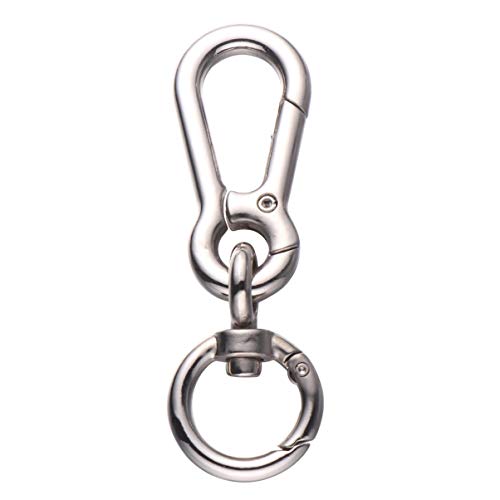 Beaupretty 3 Stücke Silber Farbe Haustier Hund Leine Haken Schnalle für Riemen Praktische Strap Kette Schnalle von Beaupretty