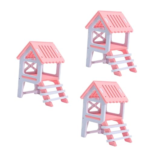 Beaupretty 3stücke Hamsterhaus Mit Schlafplatz Und Spielbereich Nest Für Kleintiere Und Langlebig Zufällige Farbwahl Für Hamster Und Mäuse Beaupretty 3stücke Hamsterhaus Mit Schlafplatz Und Spielbereich Nest Für Kleintiere Und Langlebig Zufällige Farbwahl Für Hamster Und Mäuse von Beaupretty