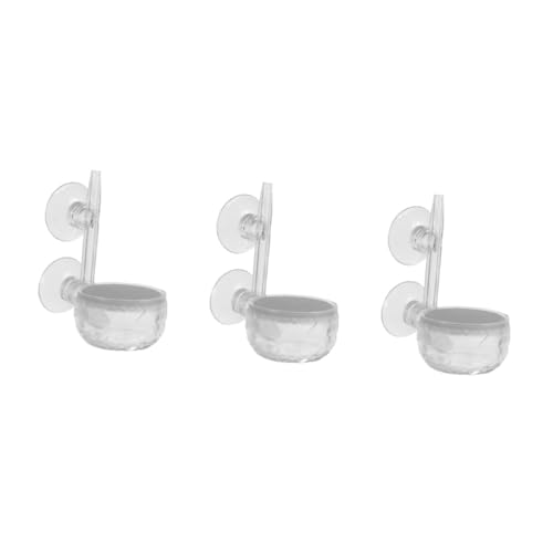Beaupretty 3St Sprudelschale für Aquarien Blase Aquarium- Diffusor Luftverteiler Versorgung mit Aquarien Luftstein für Aquarien Grastank Luftpumpe Garnelenbecken Sauerstoffpumpe Acryl von Beaupretty