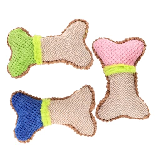 Beaupretty 3stücke Teiliges Plüsch Hundespielzeug Kauspielzeug Für Kleine Hunde Mit Quietscher Farbenfrohe Und Sichere Hundespielzeuge Zur Zahnpflege Und Beschäftigung Beaupretty 3stücke Teiliges Plüsch Hundespielzeug Kauspielzeug Für Kleine Hunde Mit Quietscher Farbenfrohe Und Sichere Hundespielzeuge Zur Zahnpflege Und Beschäftigung von Beaupretty