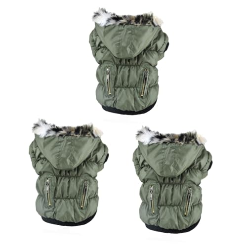 Beaupretty 3stücke Pet Hundemantel Für Herbst Und Winter Grüne Jacke Mit Weichem Innenfutter Xs Schützt Vor Kälte Und Nässe Einfach Auszuziehen Stilvolles Design Für Modebewusste Hunde Beaupretty 3stücke Pet Hundemantel Für Herbst Und Winter Grüne Jacke Mit Weichem Innenfutter Xs Schützt Vor Kälte Und Nässe Einfach Auszuziehen Stilvolles Design Für Modebewusste Hunde von Beaupretty