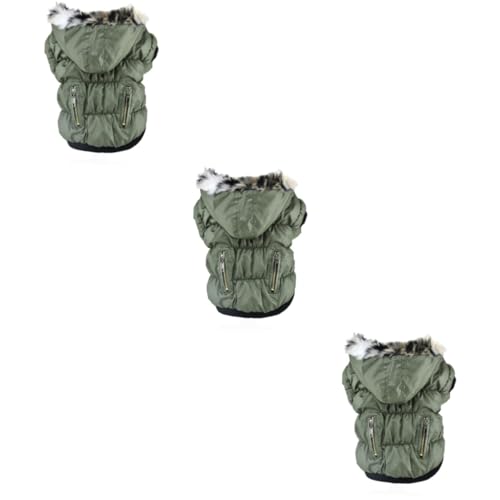 Beaupretty 3stücke Pet Hundemantel Für Herbst Und Winter Warmhaltende Jacke Für Kleine Hunde Strapazierfähiges Design Leicht Auszuziehen Modische Grüne Farbe s Beaupretty 3stücke Pet Hundemantel Für Herbst Und Winter Warmhaltende Jacke Für Kleine Hunde Strapazierfähiges Design Leicht Auszuziehen Modische Grüne Farbe s von Beaupretty
