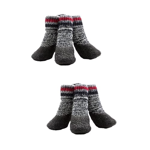 Beaupretty 4 Paare Socken Für Hunde rutschfest Anti-rutsch-socken Für Haustiere Socken Mit Hundegriff Socken Für Den Winter Haustier Winter Socken Mit Sohlen Chihuahua Der Hund Welpenschuhe Beaupretty 4 Paare Socken Für Hunde rutschfest Anti-rutsch-socken Für Haustiere Socken Mit Hundegriff Socken Für Den Winter Haustier Winter Socken Mit Sohlen Chihuahua Der Hund Welpenschuhe von Beaupretty