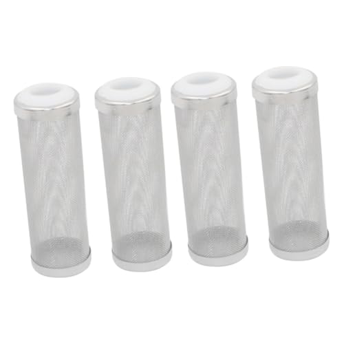 Beaupretty Edelstahlsieb 4 Stück Sieb Aus Edelstahl Geistergarnelen Sieb Für Aquarien Fisch Tank Sieb 40-gallonen-tankdeckel Aquariengitter Zubehör Für Aquarien Filter Aquarium Weiß Beaupretty Edelstahlsieb 4 Stück Sieb Aus Edelstahl Geistergarnelen Sieb Für Aquarien Fisch Tank Sieb 40-gallonen-tankdeckel Aquariengitter Zubehör Für Aquarien Filter Aquarium Weiß von Beaupretty