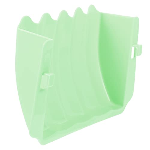 Beaupretty Kunststoffbehälter 4 Stück Hasengrasständer Kleiderständer Haustier Krippe Plastik Hängender Futterspender von Beaupretty