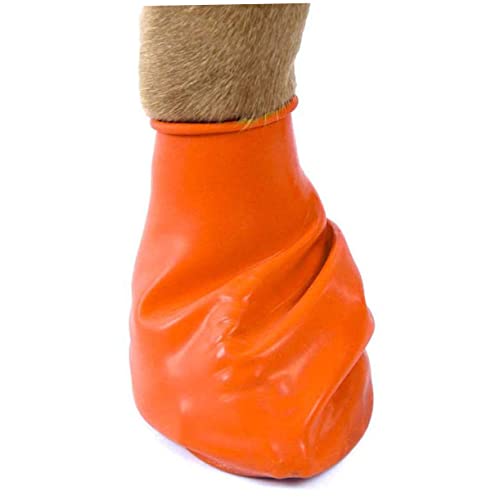 Beaupretty 4er Set wasserdichte Hundeschuhe rutschfeste Pfotenschutzschuhe Für Katzen Und Hunde Robuste Gummistiefel Für Den Außenbereich Orange Größe S Beaupretty 4er Set wasserdichte Hundeschuhe rutschfeste Pfotenschutzschuhe Für Katzen Und Hunde Robuste Gummistiefel Für Den Außenbereich Orange Größe S von Beaupretty