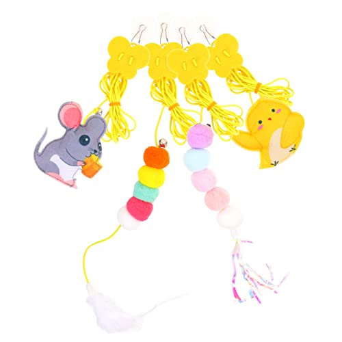 Beaupretty Interaktives Katzenspielzeug Mit Bunten Glöckchen Für Kätzchen Zum Necken Und Aufhängen Spaß Beaupretty Interaktives Katzenspielzeug Mit Bunten Glöckchen Für Kätzchen Zum Necken Und Aufhängen Spaß von Beaupretty
