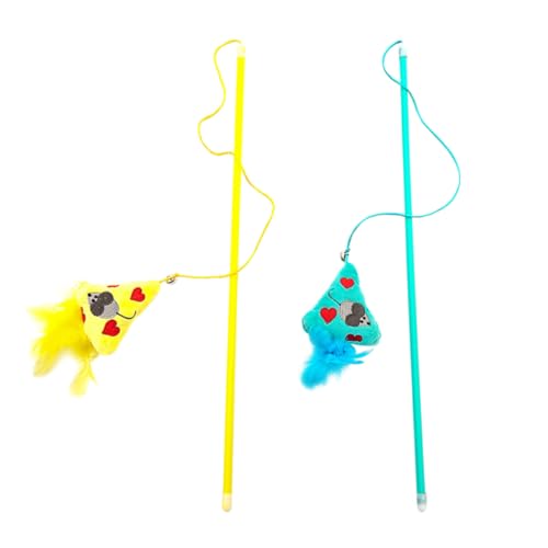 Beaupretty 4 Stück Katzen-Teaser Katzenspielstab Katzenfänger Spielzeug Katze Necken Stock Haustier-Teaser-zauberstab Katze Necken Stange Kätzchen-Teaser-Spielzeug Plüsch Feder Katze Beaupretty 4 Stück Katzen-Teaser Katzenspielstab Katzenfänger Spielzeug Katze Necken Stock Haustier-Teaser-zauberstab Katze Necken Stange Kätzchen-Teaser-Spielzeug Plüsch Feder Katze von Beaupretty