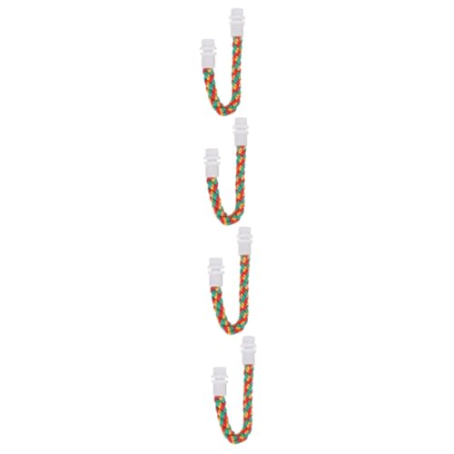 Beaupretty 4 Stück Papagei Kletterseil Aus Baumwolle Vogel Strickleiter Biegsamer Barsch Vogel-Bungee-barsch Papagei Seilbarsch U-förmiger Barsch Papageienzubehör Baumwollseil Klettern Beaupretty 4 Stück Papagei Kletterseil Aus Baumwolle Vogel Strickleiter Biegsamer Barsch Vogel-Bungee-barsch Papagei Seilbarsch U-förmiger Barsch Papageienzubehör Baumwollseil Klettern von Beaupretty