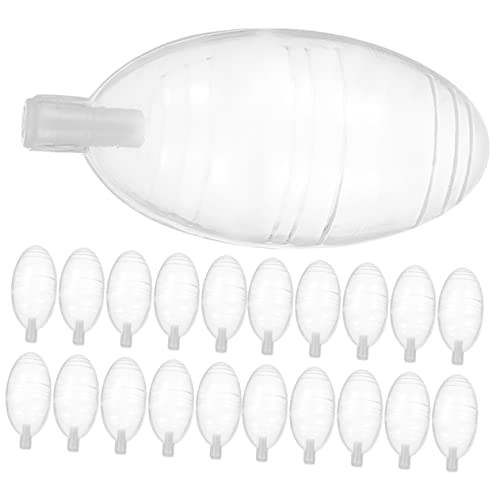 Beaupretty 50 Stück Transparente Puppen Quietscheinsätze Geräuschvolle Ersatzsqueaker für Haustierspielzeug Geräuschaktivierte DIY Spielzeugteile Langlebig und Einfach zu Verwenden von Beaupretty