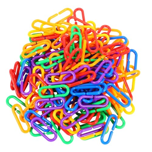 Beaupretty 500 Stück Geometrische Kettenschnalle Link-n-lern-Links C-Clips Haken Ketten Zubehör Für Vogelkäfige Papageienglieder Aus Kunststoff N Kettenglieder Plastik Gliederkette Kind Vögel Beaupretty 500 Stück Geometrische Kettenschnalle Link-n-lern-Links C-Clips Haken Ketten Zubehör Für Vogelkäfige Papageienglieder Aus Kunststoff N Kettenglieder Plastik Gliederkette Kind Vögel von Beaupretty