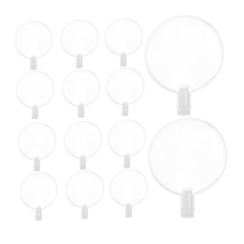 Beaupretty 50er Packung Pack Transparente Quietscher für Hundespielzeug Rundes Design mit Geräuschmechanismus Ersatz für Haustier Babyspielzeug Leicht zu Halten und Vielseitig Einsetzbar von Beaupretty