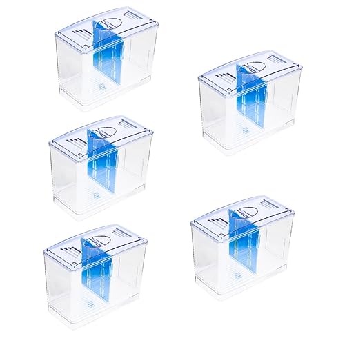 Beaupretty 5Er-Box Betta Tank Isolationsbox Haushaltsfisch Zucht Aquarium Aquarientrennbecken Inkubator für Fischtankbrütereien Schreibtisch Terrarium Wassertank Container Betta-Panzer Acryl Beaupretty 5Er-Box Betta Tank Isolationsbox Haushaltsfisch Zucht Aquarium Aquarientrennbecken Inkubator für Fischtankbrütereien Schreibtisch Terrarium Wassertank Container Betta-Panzer Acryl von Beaupretty