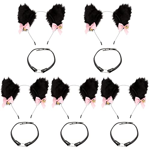 Beaupretty 5 Sätze Stirnband Mit Katzenohren Ohr Stirnband Halsband Aus Leder Plüsch-katzenohr-Haarband Plüsch Fuchsohren Stirnband Cosplay-Requisiten Tier Stoff Halloween Lieferungen Beaupretty 5 Sätze Stirnband Mit Katzenohren Ohr Stirnband Halsband Aus Leder Plüsch-katzenohr-Haarband Plüsch Fuchsohren Stirnband Cosplay-Requisiten Tier Stoff Halloween Lieferungen von Beaupretty
