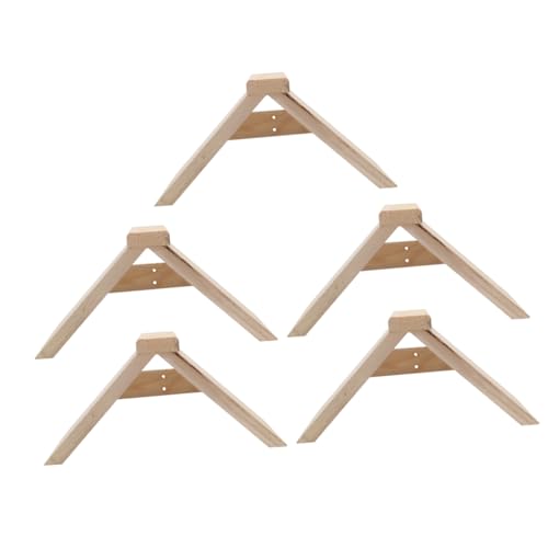 Beaupretty 5 Stücke Holz Papagei Stehen Taube Liefert Spielzeug Taube Schlafplätze Sitzstangen Vogel Käfig Zubehör Für Papageien von Beaupretty