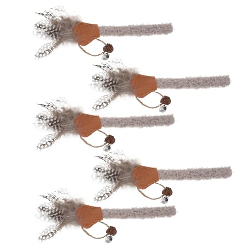 Beaupretty 5st Spielzeug Katzenkaustäbchen Katzen-Teaser-zauberstab Kätzchen Spielt Zahnstäbchen Für Katzen Katzenminze-Sticks Für Katzen Katzen-minz-lutscher Plüsch Weihnachten Ersatz Beaupretty 5st Spielzeug Katzenkaustäbchen Katzen-Teaser-zauberstab Kätzchen Spielt Zahnstäbchen Für Katzen Katzenminze-Sticks Für Katzen Katzen-minz-lutscher Plüsch Weihnachten Ersatz von Beaupretty