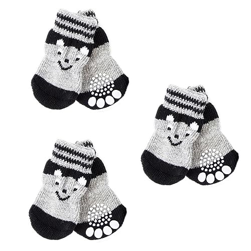 Beaupretty 6 Paare Hundeschuh Socken Hund Winter Schneeschuhe rutschfeste Hundeschuhe Socken Mit Hundegriff Wintersocken Bodenschutz Haustier Hund Socken Heizung Kleiner Hund Baumwolle Beaupretty 6 Paare Hundeschuh Socken Hund Winter Schneeschuhe rutschfeste Hundeschuhe Socken Mit Hundegriff Wintersocken Bodenschutz Haustier Hund Socken Heizung Kleiner Hund Baumwolle von Beaupretty
