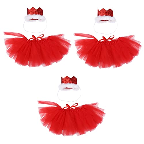 Beaupretty 3 Sets Hunde-Tutu Haustier-hundekleidung Haustier-Tutu-Rock Lustiges Haustier-zubehör Welpenkleid 2 Stück X 3 Beaupretty 3 Sets Hunde-Tutu Haustier-hundekleidung Haustier-Tutu-Rock Lustiges Haustier-zubehör Welpenkleid 2 Stück X 3 von Beaupretty