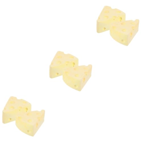 Beaupretty 6 STK Käse Käse Mozzarella Hamster Zähne Backenzahn Spielzeug Hamster-backenzahnblöcke Kaninchen-backenspielzeug Spielzeug Zum Zähneknirschen Von Kaninchen Käfig Hase Kalziumgips Beaupretty 6 STK Käse Käse Mozzarella Hamster Zähne Backenzahn Spielzeug Hamster-backenzahnblöcke Kaninchen-backenspielzeug Spielzeug Zum Zähneknirschen Von Kaninchen Käfig Hase Kalziumgips von Beaupretty