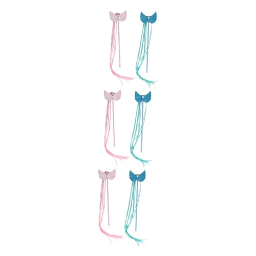 Beaupretty 6stücke Interaktive Katzenangel Mit Engel-flügeln Und Bunten Quasten Spielzeug Für Katzen Fördert Bewegung Und Geistige Anregung Geeignet Für Kätzchen Und Erwachsene Katzen Beaupretty 6stücke Interaktive Katzenangel Mit Engel-flügeln Und Bunten Quasten Spielzeug Für Katzen Fördert Bewegung Und Geistige Anregung Geeignet Für Kätzchen Und Erwachsene Katzen von Beaupretty