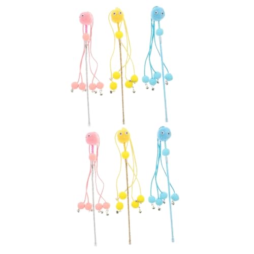 Beaupretty 2 Sets Katzenspielzeug Interaktiv Für Hauskatzen Katzenangel Kätzchen Necken Dekorative Katze Necken Stick Haustier Gesundheit 3 stück * 2 Beaupretty 2 Sets Katzenspielzeug Interaktiv Für Hauskatzen Katzenangel Kätzchen Necken Dekorative Katze Necken Stick Haustier Gesundheit 3 stück * 2 von Beaupretty
