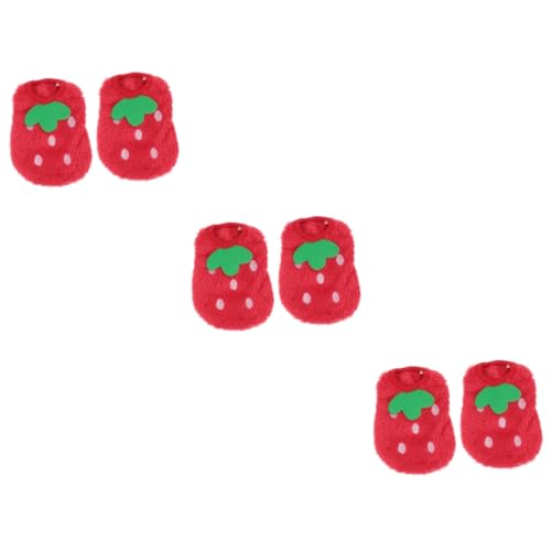 Beaupretty 6 STK Kleidung Für Haustiere Warmer Mantel Hund Atmungsaktiv Erdbeer-kaninchenmantel Welpen Mäntel Kleidung Für Haustierhunde Katze Weihnachten Korallenvlies Haustierzubehör VIP Beaupretty 6 STK Kleidung Für Haustiere Warmer Mantel Hund Atmungsaktiv Erdbeer-kaninchenmantel Welpen Mäntel Kleidung Für Haustierhunde Katze Weihnachten Korallenvlies Haustierzubehör VIP von Beaupretty