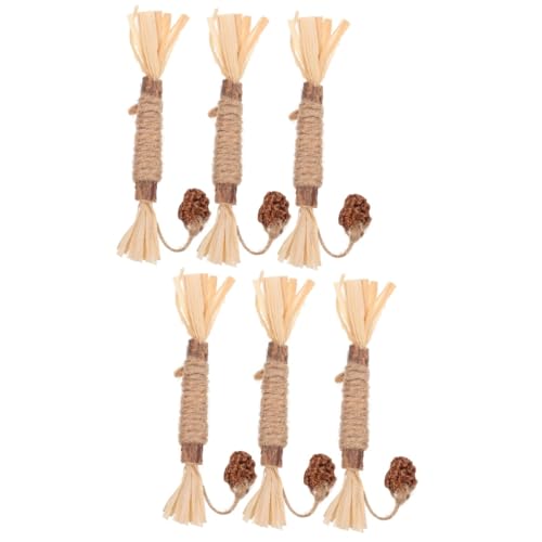 Beaupretty 6 STK Maomutianisches Polygonum-Spielzeug Katzenkauzähne Reinigen Silberreben-Spielzeug Für Katzen Katzenspielzeug Mit Katzenminze Katzenbeißstock Füllstoff Polygonum Holz Frisch Beaupretty 6 STK Maomutianisches Polygonum-Spielzeug Katzenkauzähne Reinigen Silberreben-Spielzeug Für Katzen Katzenspielzeug Mit Katzenminze Katzenbeißstock Füllstoff Polygonum Holz Frisch von Beaupretty