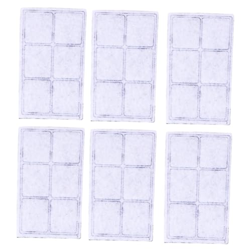 Beaupretty Wasserspender für Haustiere Tragbarer Filter 6 Stück 6 Gitter Ersatzfilter für Trinkbrunnen für Haustiere Verbessert Das Wasser Fördert Das Trinken Beaupretty Wasserspender für Haustiere Tragbarer Filter 6 Stück 6 Gitter Ersatzfilter für Trinkbrunnen für Haustiere Verbessert Das Wasser Fördert Das Trinken von Beaupretty