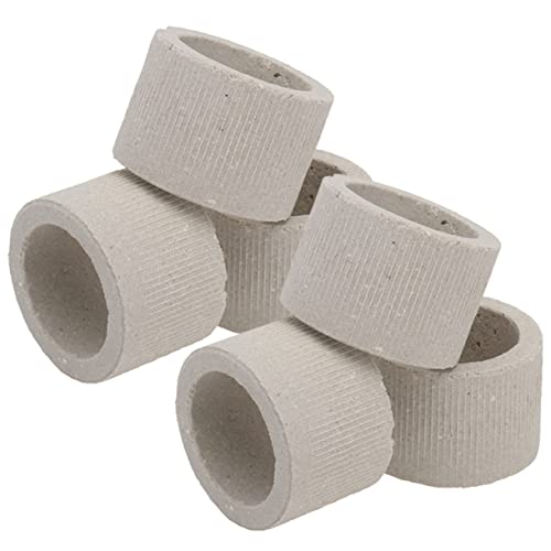 Beaupretty Pflanzentöpfe 6St Wasserfester Ring Aquarienpflanzen Zubehör Keramik Pflanzenhalter Pflanzenpositionierungsring Pflanzzubehör deko Anlage Schwimmende Aquarienpflanzen Aquarium von Beaupretty