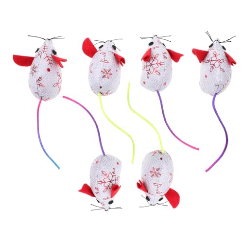 Beaupretty Mausspielzeug 6 Stück Weiche Mäuse Für Katzen Kratzspielzeug Leckerli Lustiges Spielzeug Für Haushaltskätzchen Beaupretty Mausspielzeug 6 Stück Weiche Mäuse Für Katzen Kratzspielzeug Leckerli Lustiges Spielzeug Für Haushaltskätzchen von Beaupretty