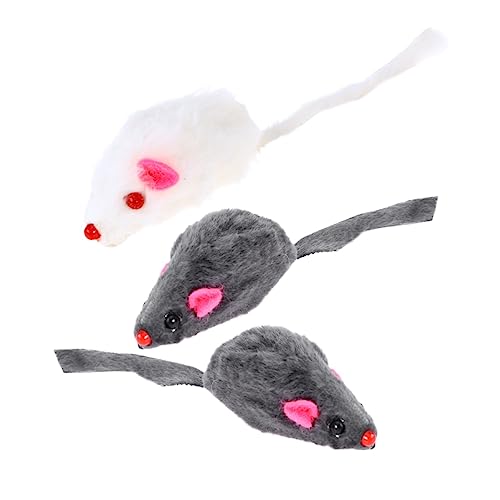 Beaupretty 6st Interaktives Katzenspielzeug Chimmy Plüsch Chucky Plüsch Gefälscht Fellmäuse Katzenspielzeug Katzenmäuse Katzen-mäuse-Spielzeug Flauschige Kuscheltiere Notiz Mit Geräuschen Beaupretty 6st Interaktives Katzenspielzeug Chimmy Plüsch Chucky Plüsch Gefälscht Fellmäuse Katzenspielzeug Katzenmäuse Katzen-mäuse-Spielzeug Flauschige Kuscheltiere Notiz Mit Geräuschen von Beaupretty