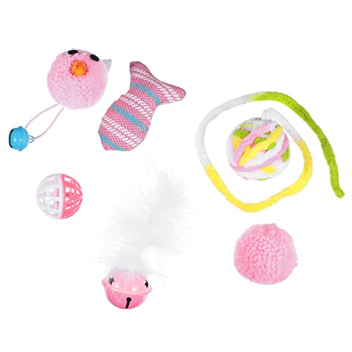 Beaupretty 6 Stücke Katze Quietschspielzeug Interaktive Plüsch Katze Kauen Spielzeug Haustier Katze Spielzeug für Kätzchen Beaupretty 6 Stücke Katze Quietschspielzeug Interaktive Plüsch Katze Kauen Spielzeug Haustier Katze Spielzeug für Kätzchen von Beaupretty