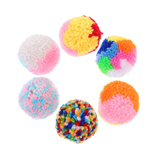 Beaupretty 6st Katzenspielzeug Haustier Katze Spielzeug Kätzchen Pompons Haustier Ball Spielzeug Katze Plüsch Ball Katze Pom Pom Spielzeug Katze Molaren Spielzeug Haustierzubehör Beissen Garn Beaupretty 6st Katzenspielzeug Haustier Katze Spielzeug Kätzchen Pompons Haustier Ball Spielzeug Katze Plüsch Ball Katze Pom Pom Spielzeug Katze Molaren Spielzeug Haustierzubehör Beissen Garn von Beaupretty