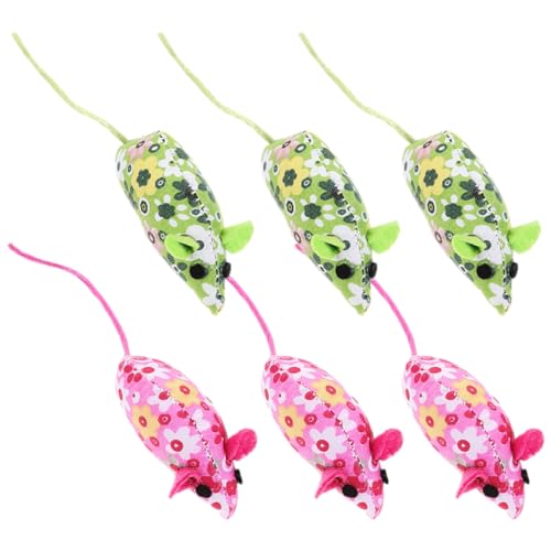 Beaupretty Süße Kätzchen Mäuse Spielzeug Set Plüsch Katze Spielzeug Mäuse für Indoor Katzen Lustige Gefüllte Beaupretty Süße Kätzchen Mäuse Spielzeug Set Plüsch Katze Spielzeug Mäuse für Indoor Katzen Lustige Gefüllte von Beaupretty
