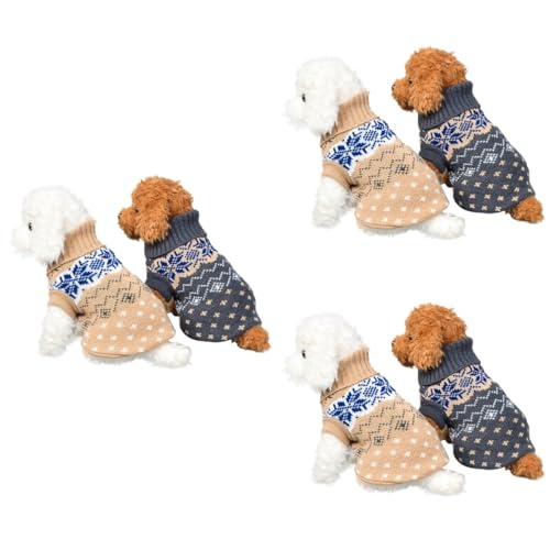 Beaupretty 6stücke Teiliges Kuschelige Herbst- Winter-pet Sweater Beige Und Warmes Kostüm Für Hunde s Für Kleine Haustiere Beaupretty 6stücke Teiliges Kuschelige Herbst- Winter-pet Sweater Beige Und Warmes Kostüm Für Hunde s Für Kleine Haustiere von Beaupretty