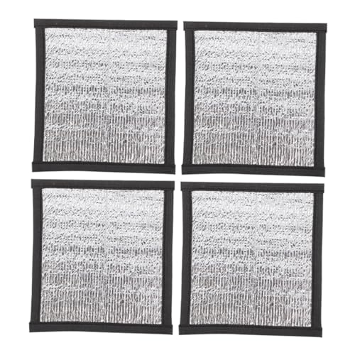 Beaupretty 8 STK Heizkissen Terrarium für Reptilien Terrarienheizung Tier Terrarium Isoliermatte wärmer klopfen Papagei warme Unterlage Wintermatte Dämmplatten Container Perlenbaumwolle von Beaupretty