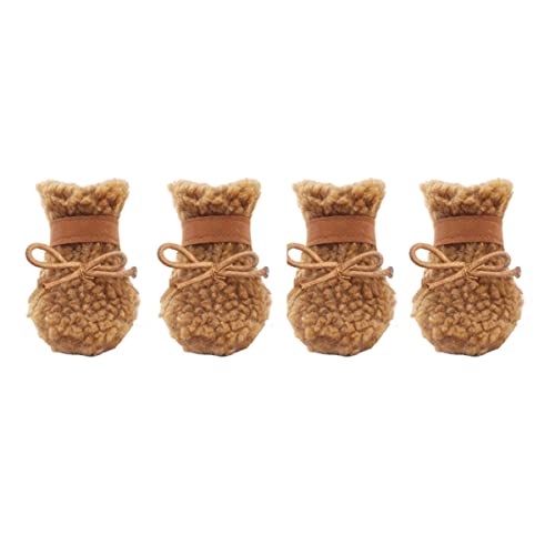 Beaupretty 8 STK Hundeschuhe Schneestiefel Pfotensocken Für Welpen Im Freien Plüsch-hundewinterstiefel Plüschstiefel Für Hunde Schneeschuhe Für Kleine Hunde Regenfest Plastik Regenschutz Beaupretty 8 STK Hundeschuhe Schneestiefel Pfotensocken Für Welpen Im Freien Plüsch-hundewinterstiefel Plüschstiefel Für Hunde Schneeschuhe Für Kleine Hunde Regenfest Plastik Regenschutz von Beaupretty